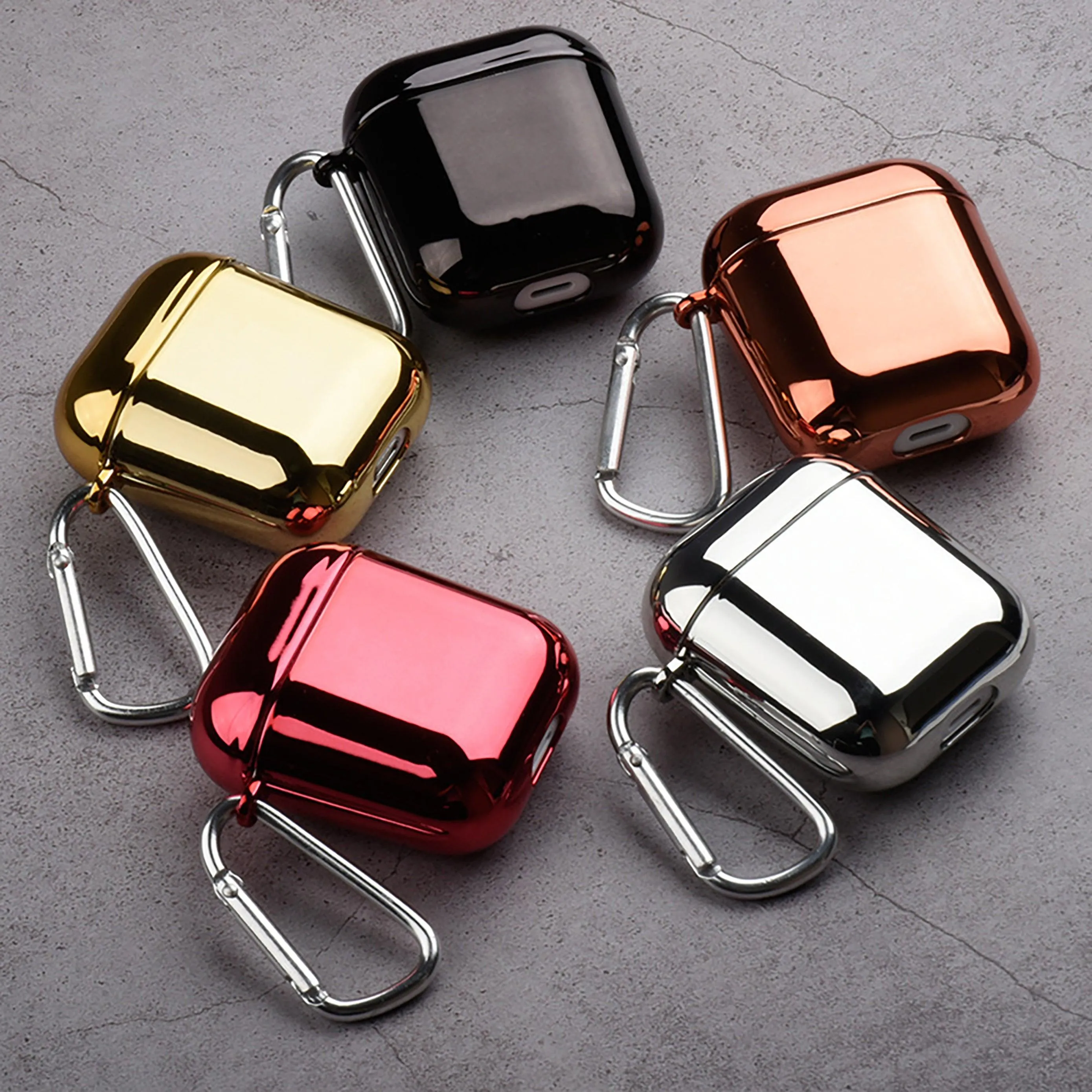 Silicone AirPods 3 Plated TPU Metallic Case