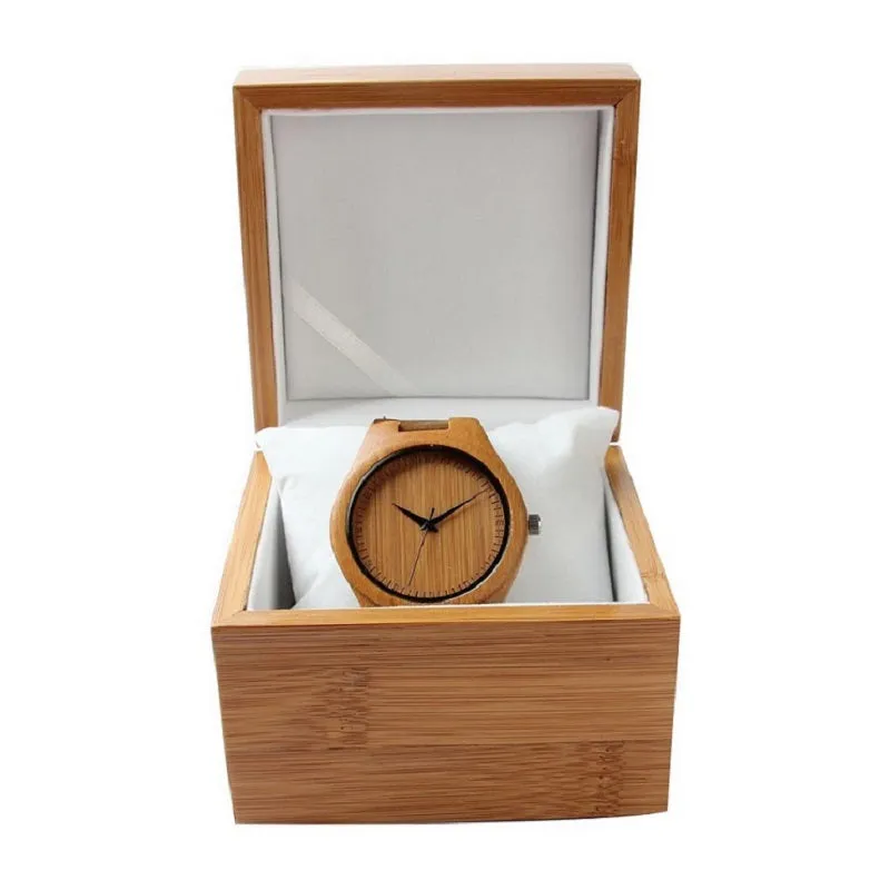 Six-pin Dial Nylon Strap Wooden Watch