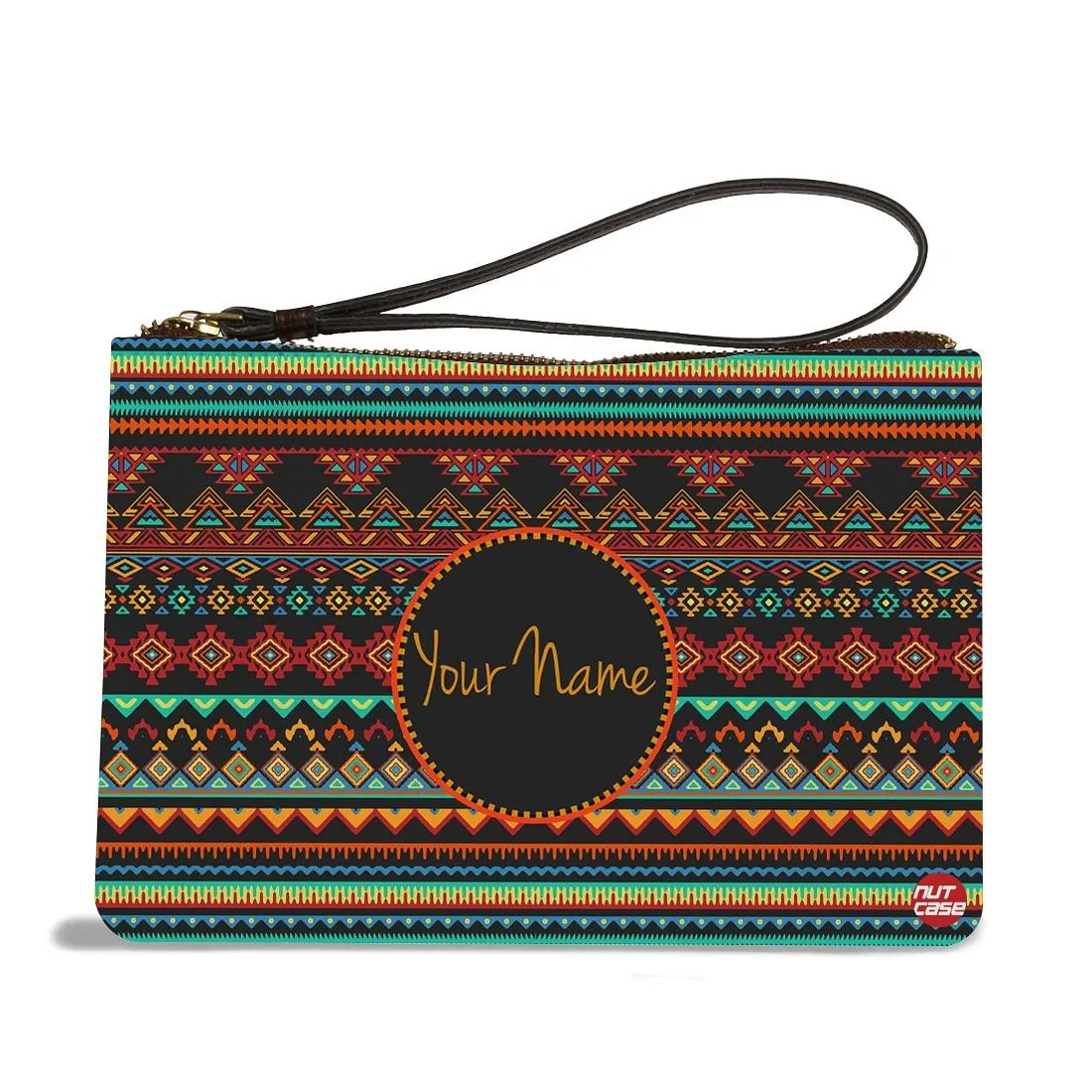 Small Hand Pouch - Ethnic Pattern