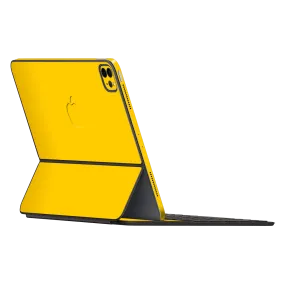 Smart Keyboard FOLIO for iPad Pro 12.9" GLOSSY Golden Yellow Skin