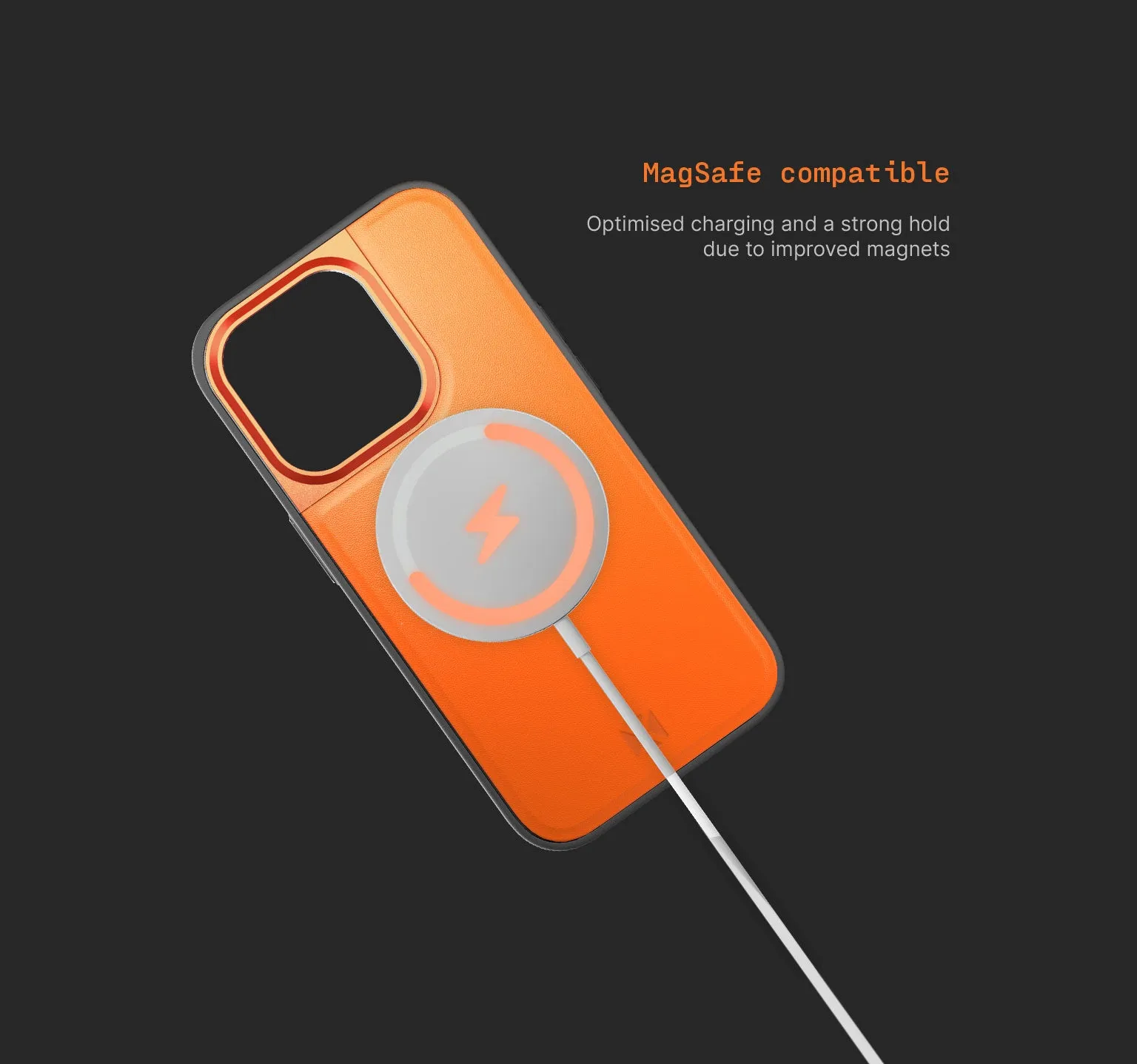 Sport Case | iPhone 15 Pro | Shocking Orange