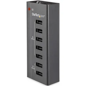 Startech.Com 7-Port Usb Charging Station With 5X 1A Ports And 2X 2A Ports