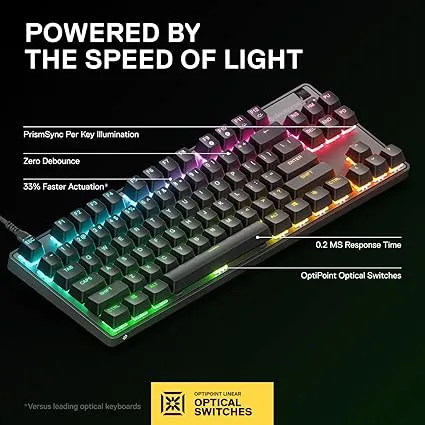 SteelSeries Apex 9 TKL Gaming Keyboard