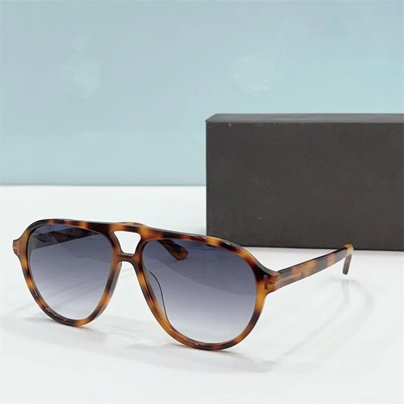 Sunglasses Male Female Tom For Designer Sunglasses FT0932 Acetate Polit Fashion Women Sunglasses Brands 2023 With Case