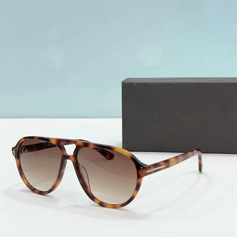 Sunglasses Male Female Tom For Designer Sunglasses FT0932 Acetate Polit Fashion Women Sunglasses Brands 2023 With Case