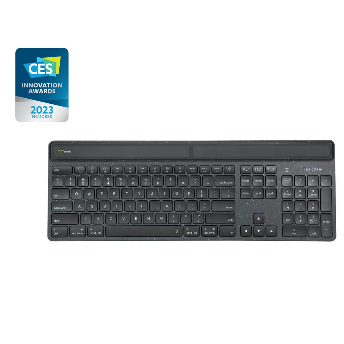 Sustainable Energy Harvesting EcoSmart™ Keyboard (UK)