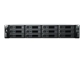 Synology Rackstation Rs2423  - Nas Server - 12 Bays - Rack-Mountable - Sata 6Gb/S - Raid Jbod, Raid 0, 1, 5, 6, 10 - Ram