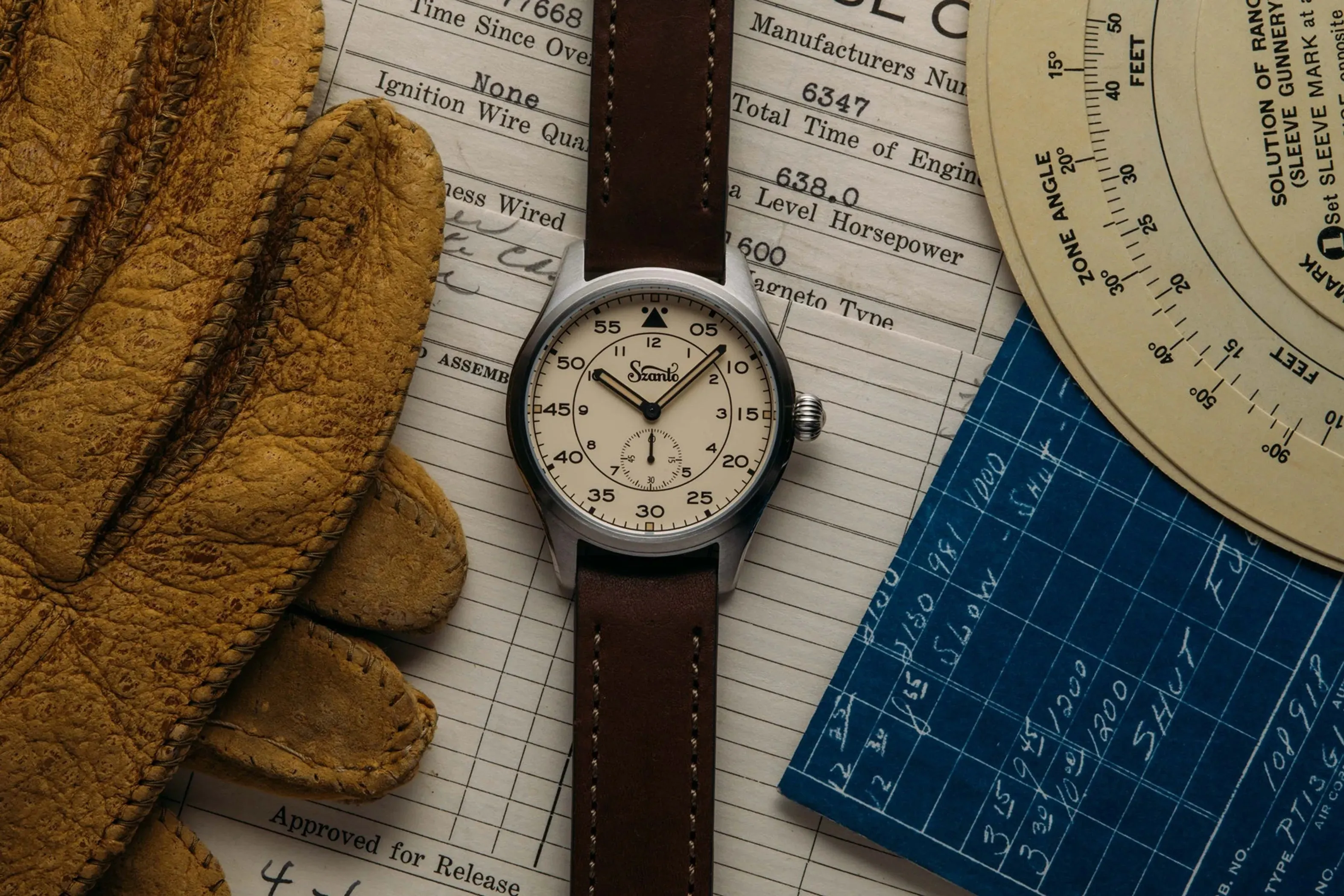 Szanto Heritage Aviator Watch