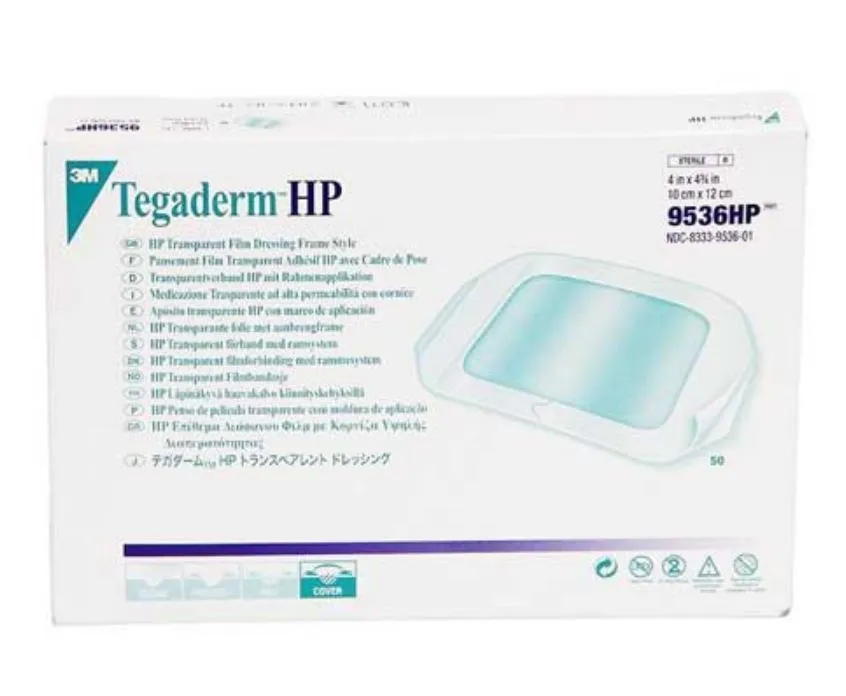 Tegaderm 9536HP Transparent Film Dressing, Case of 200