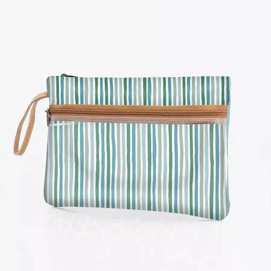 Thandana Laminated Fabric Sticky Fingers Clear Pouch