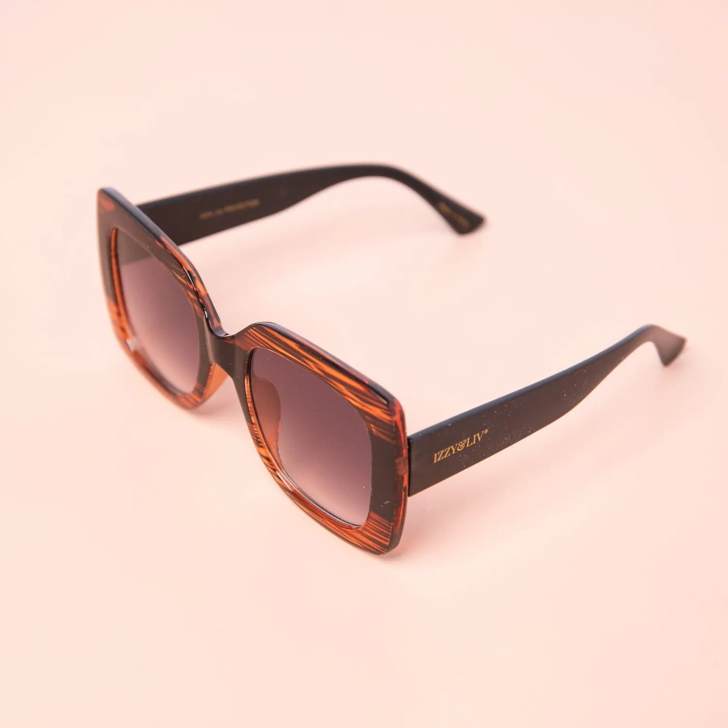 The Debbie Oversized Sunglasses w/Case