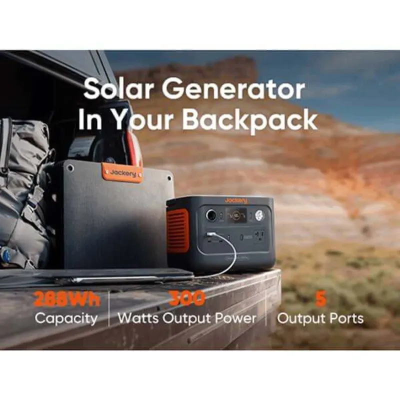 The Jackery 300 Plus Portable Power Station