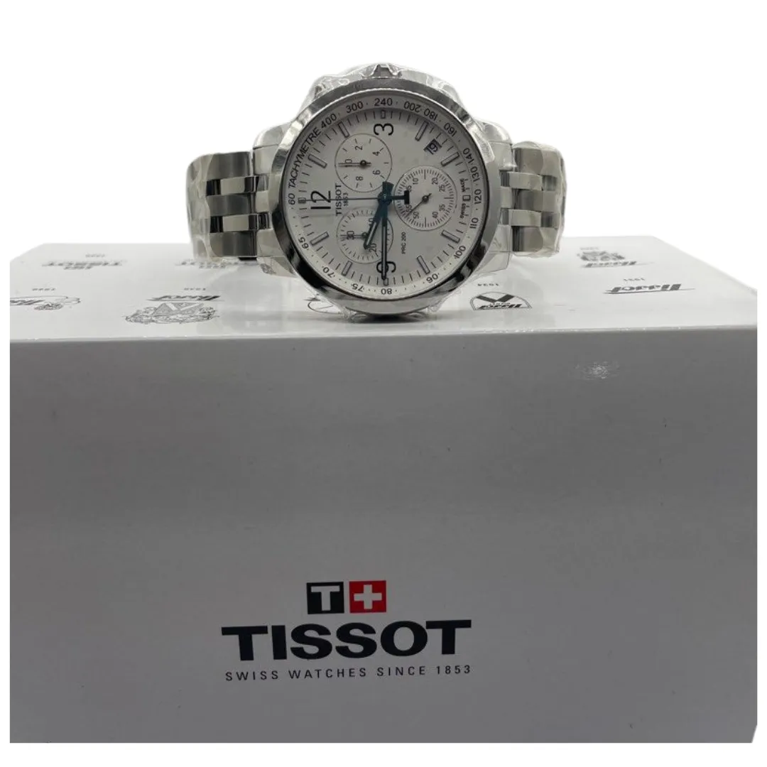 Tissot PRC 200 Chronograph Quartz 43mm Watch T114.417.11.037.00