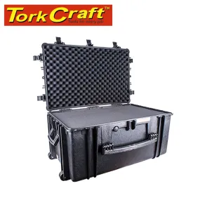 TORK CRAFT HARD CASE 865X565X430MM OD WITH FOAM BLACK WATER & DUST PROOF 764840 PLC1650