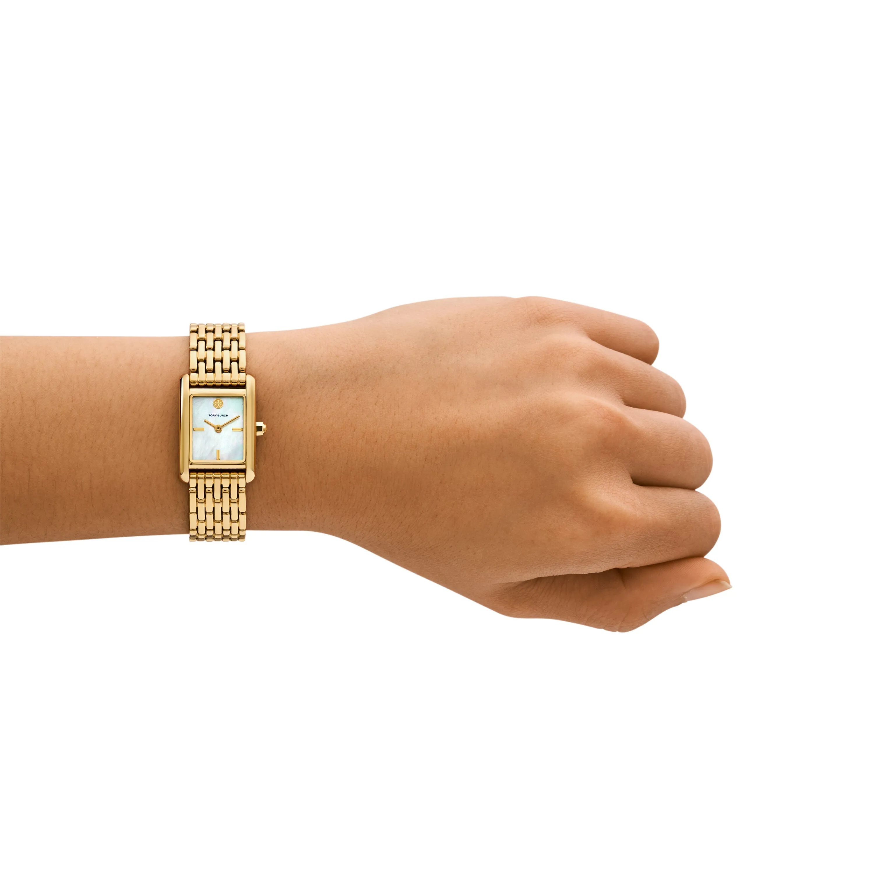 Tory Burch The Eleanor Gold Tone Analogue Watch TBW1082