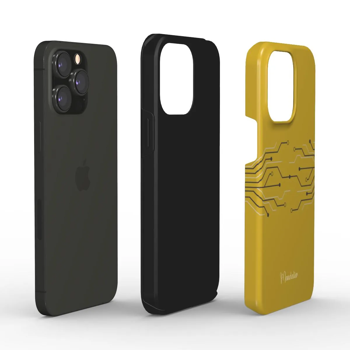 Tough Phone Case|Circuit Gold