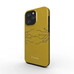 Tough Phone Case|Circuit Gold