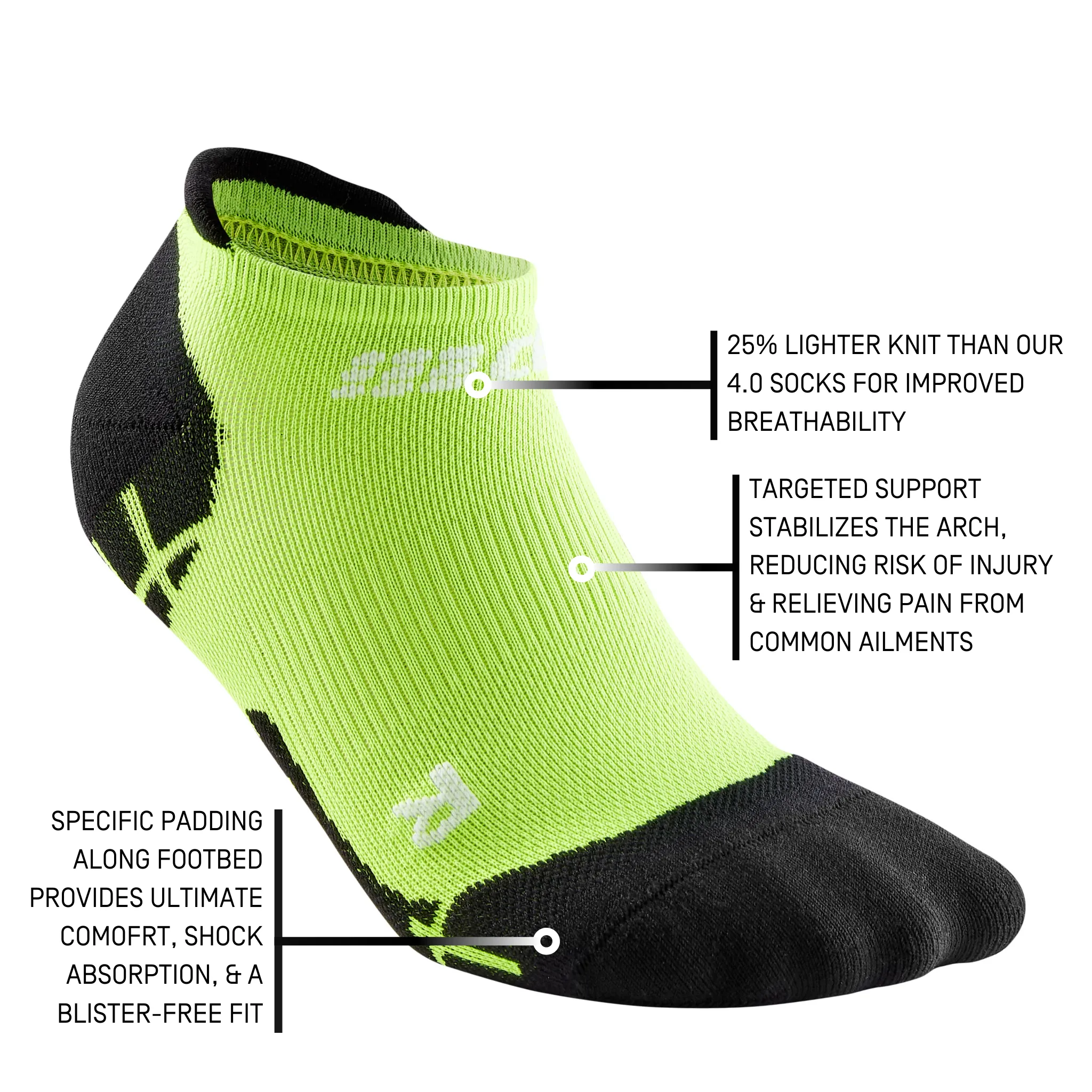 Ultralight No Show Compression Socks, Men