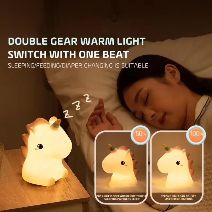 Unicorn Silicone Night Light