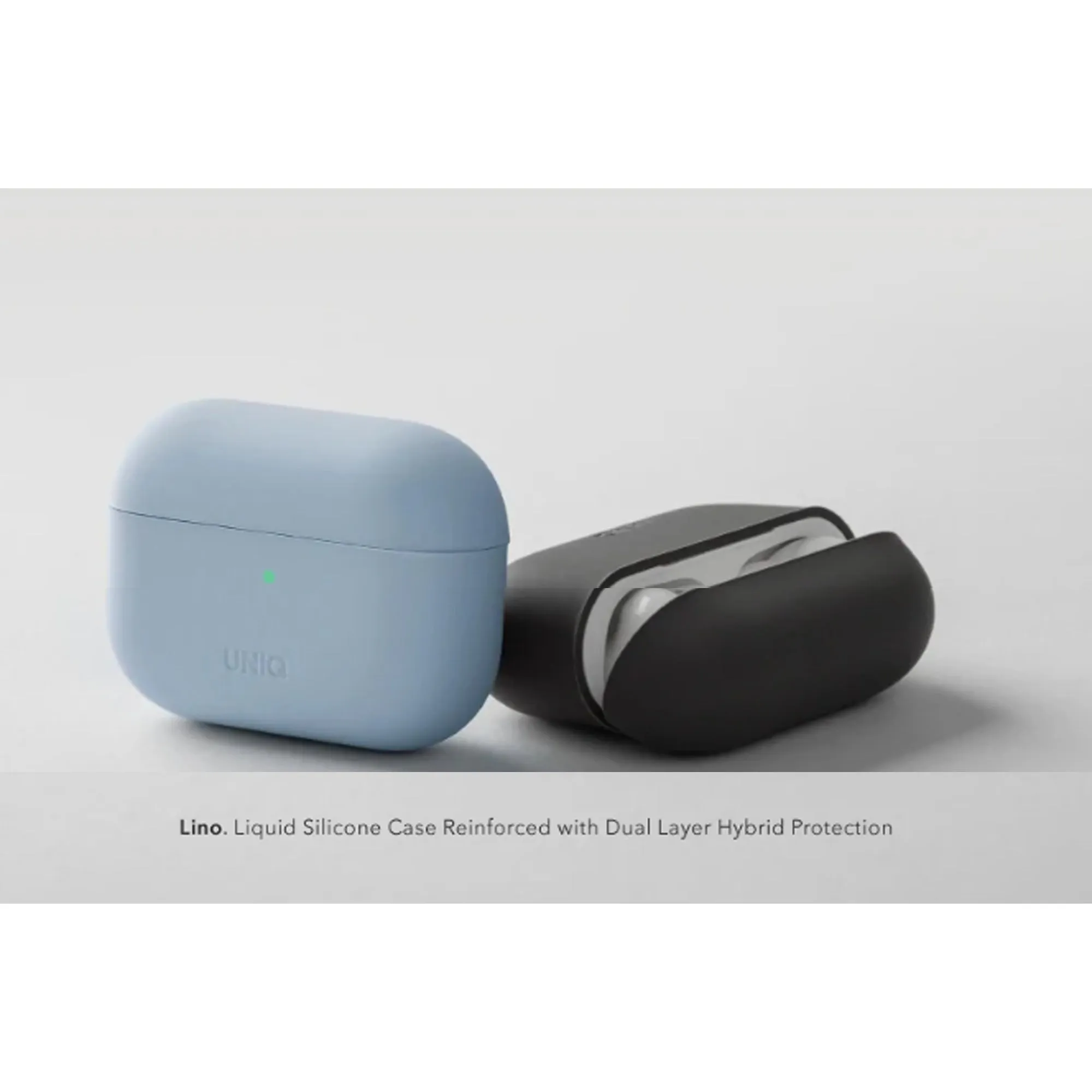 UNIQ Lino Airpods Pro 2 ( 2nd Gen ) - Silicone Case - Lilac (Lavender)