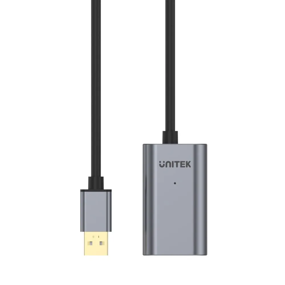 Unitek Y-274 USB2.0 USB-A Male to USB-A Female Active Extension Cable 20m