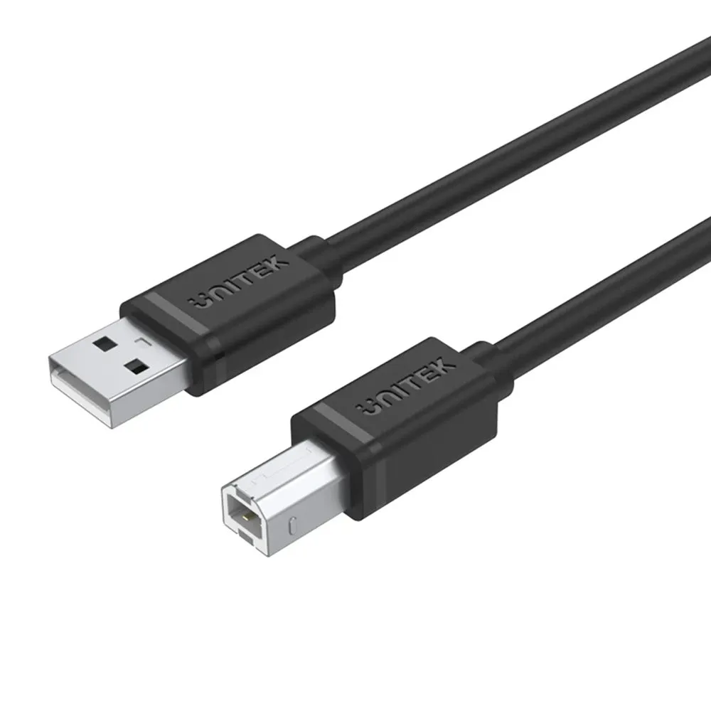 Unitek Y-C4001GBK USB Cable A-B 2m