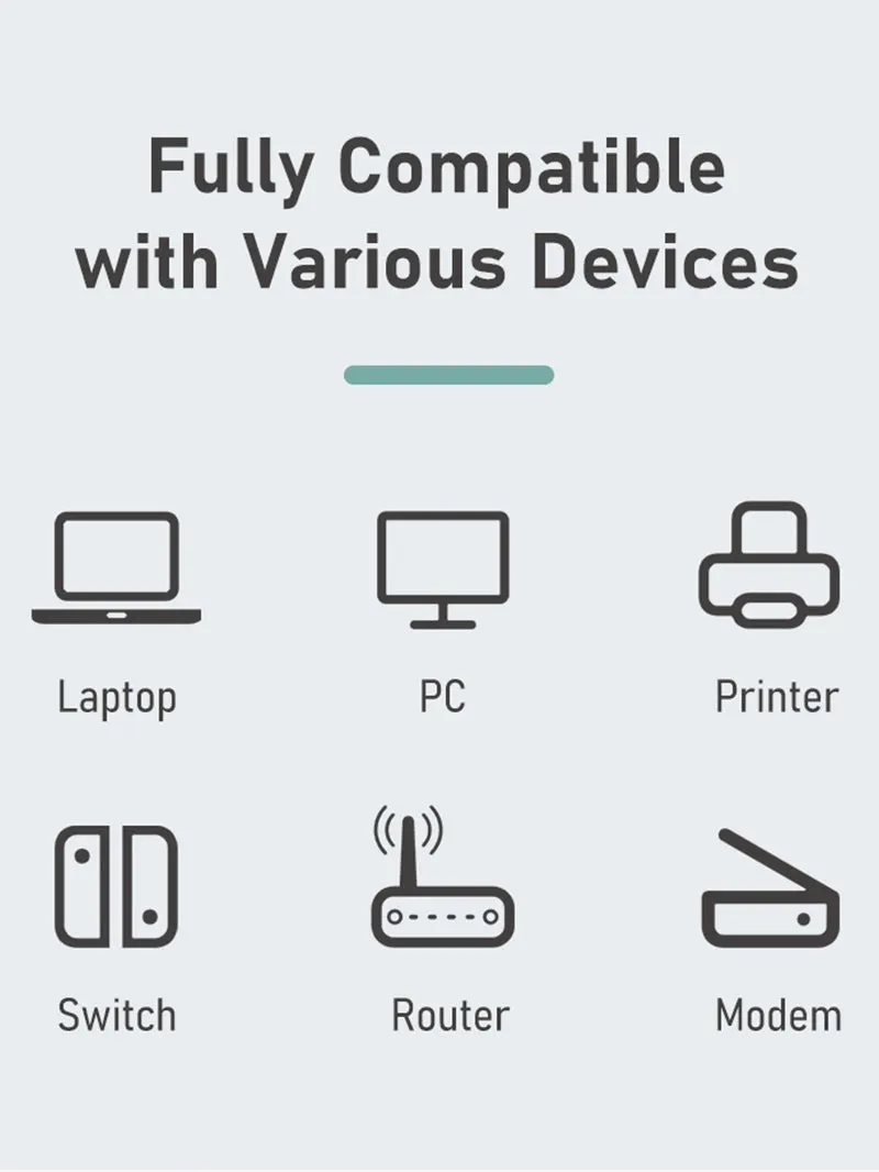 USB 2.0 to Rj45 Ethernet Adapter Max 100Mbps