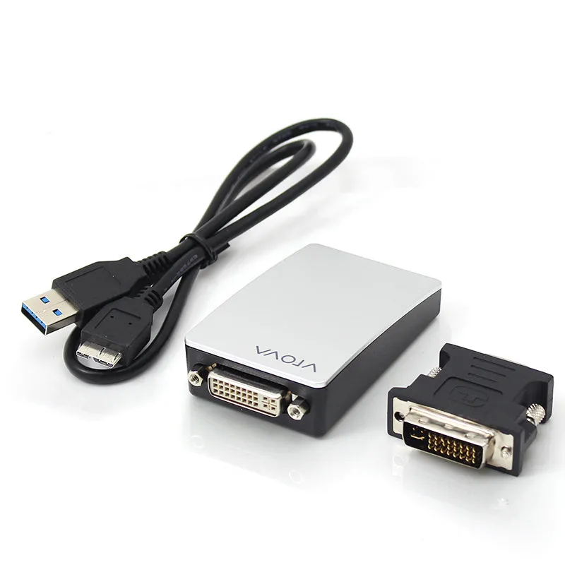 USB 3.0 to DVI/VGA External Multi Display Adapter