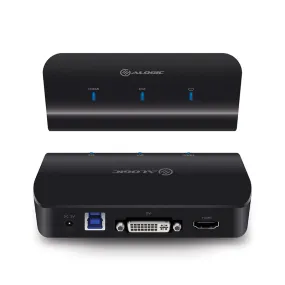 USB 3.0 to HDMI and DVI/VGA Dual Output External Multi Display Adapter