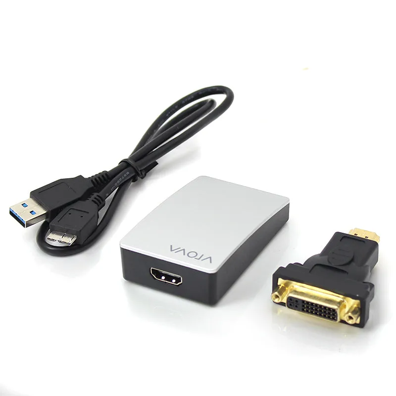 USB3.0 to HDMIÂ® / DVI External Multi Display Adapter