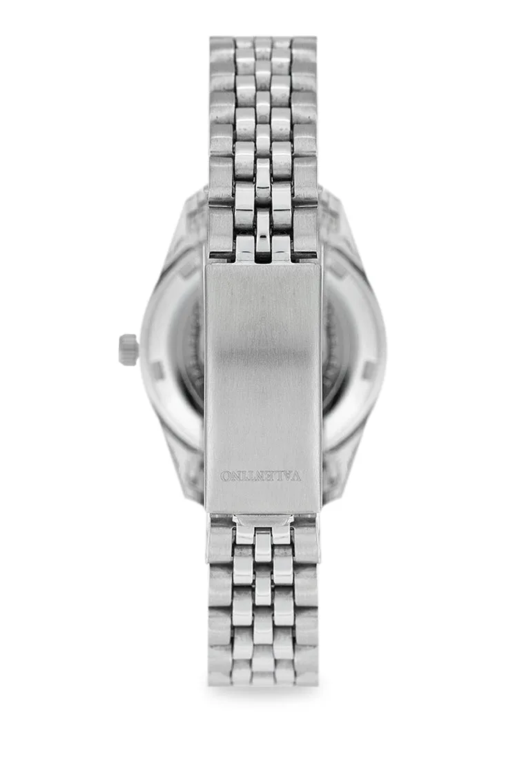 Valentino 20122405-SILVER DIAL Stainless Steel Strap Analog Watch for Women