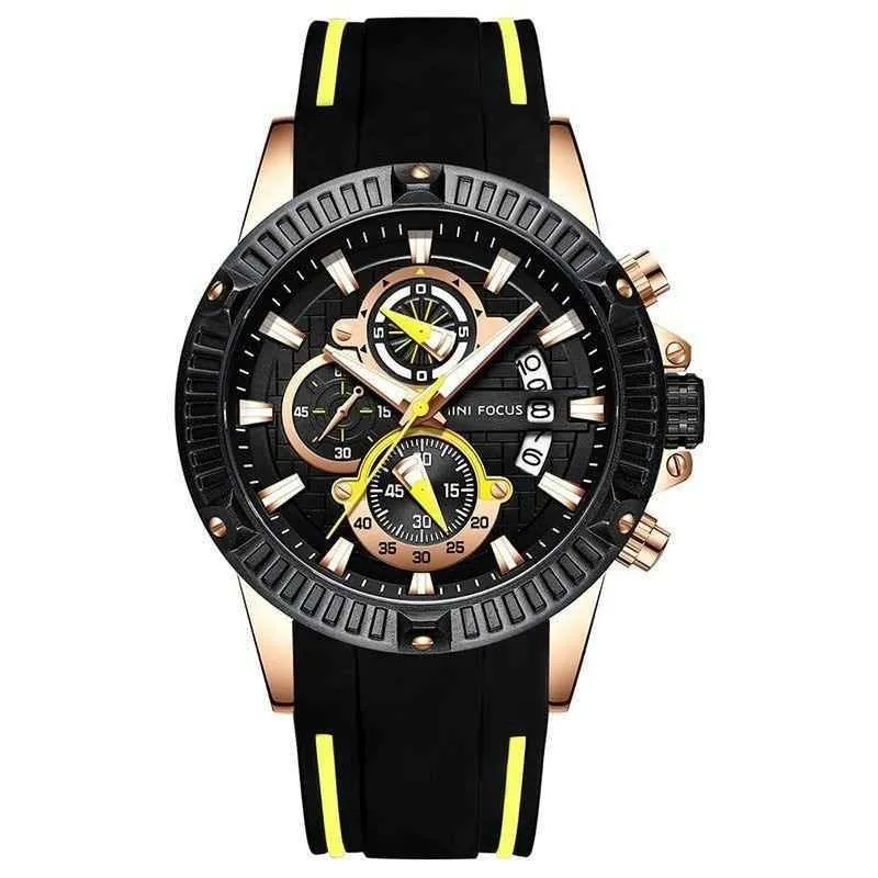 Waterproof Silicone Sport Men's Simple Cheap Watches Military Wristwatch