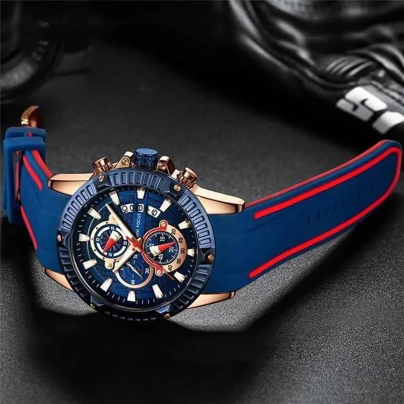 Waterproof Silicone Sport Men's Simple Cheap Watches Military Wristwatch