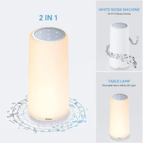 White Noise Table Lamp Sound Machine