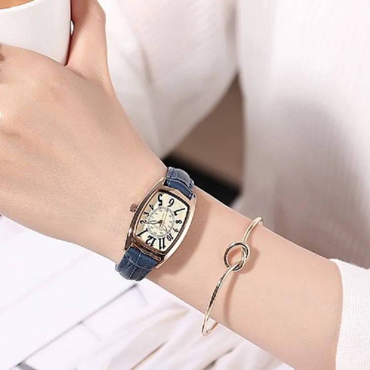 Wine Barrel-shaped Retro Women's Watch