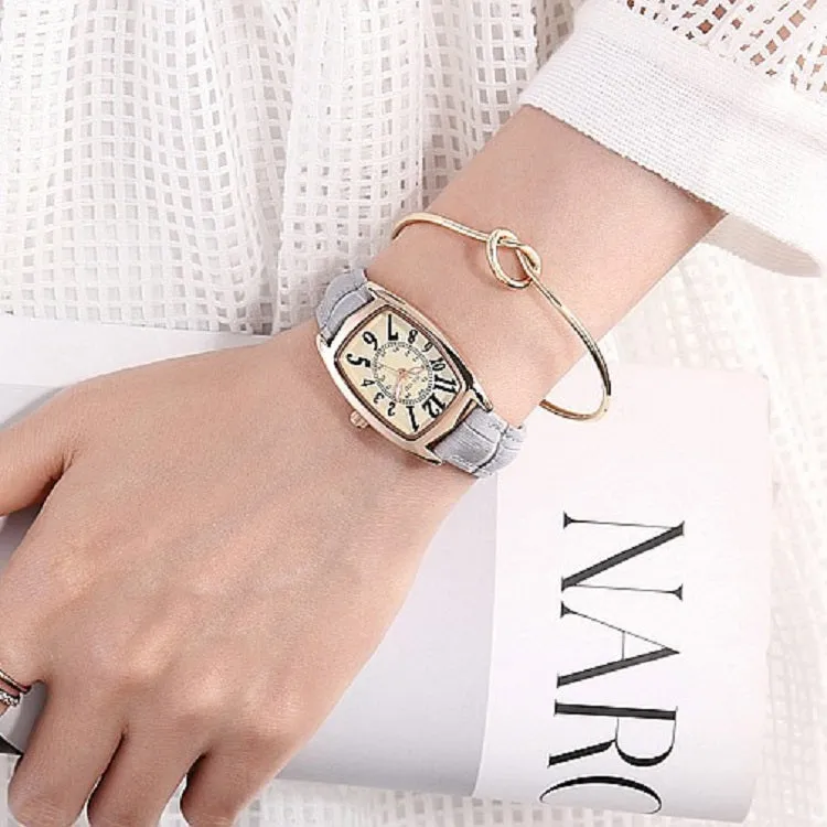 Wine Barrel-shaped Retro Women's Watch