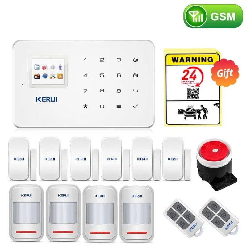 Wireless Motion Detector Burglar Alarm System