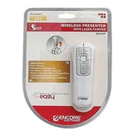 Wireless Presenter with Laser Pointer