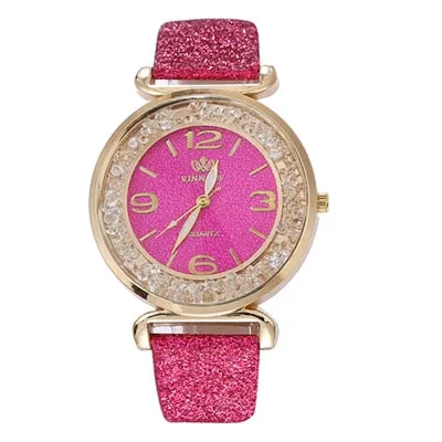 Women Watches Crystal Rhinestone Stainless Steel Quartz