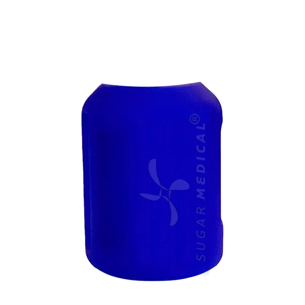 XL Insulin Vial u-500 Protective Silicone Sleeve- Blue