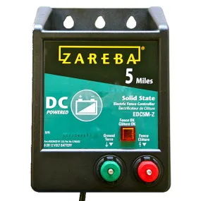 Zareba EDC5M-Z/B5 5 Mile Battery Operated Solid Fence Charger